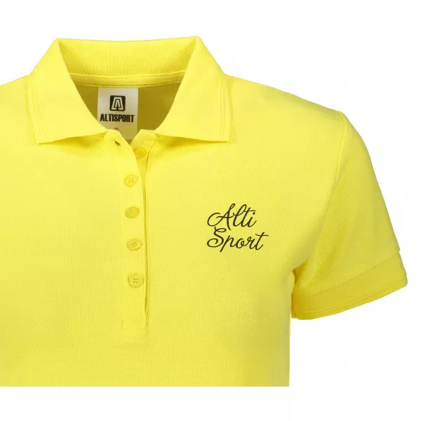  Tricou de damă cu guler ALTISPORT ALW056210 LĂMÂIE 
