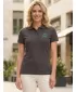 Tricou de damă cu guler ALTISPORT ALW056210 GRI ABANOS/ALBASTRU