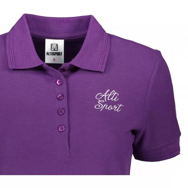  Tricou de damă cu guler ALTISPORT ALW056210 VIOLET 
