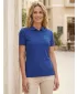 Tricou de damă cu guler ALTISPORT ALW056210 ALBASTRU REGAL