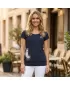 Tricou pentru femei ALTISPORT ALW106120 ALBASTRU MARIN
