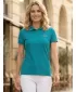 Tricou de damă cu guler ALTISPORT ALW056210 TURCOAZ ÎNCHIS