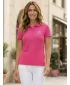 Tricou de damă cu guler ALTISPORT ALW056210 VIOLET