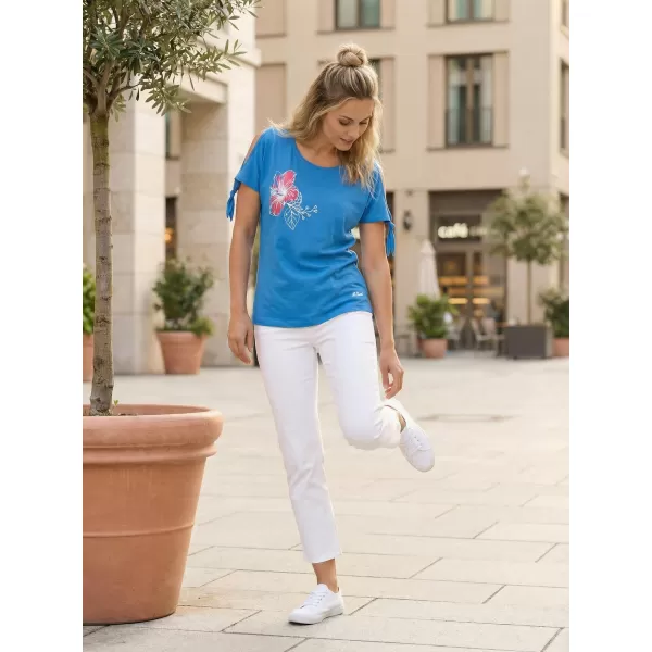 Tricou pentru femei ALTISPORT ALW107AL2 ALBASTRU 