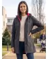 Palton softshell dama ALTISPORT DERAURA LCTU166 GRI INCHIS