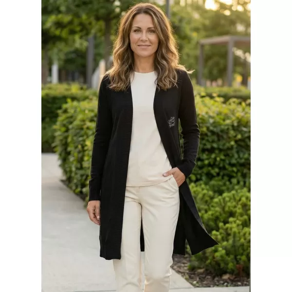  Cardigan de damă ALTISPORT KALISA LPLU104 NEGRU 