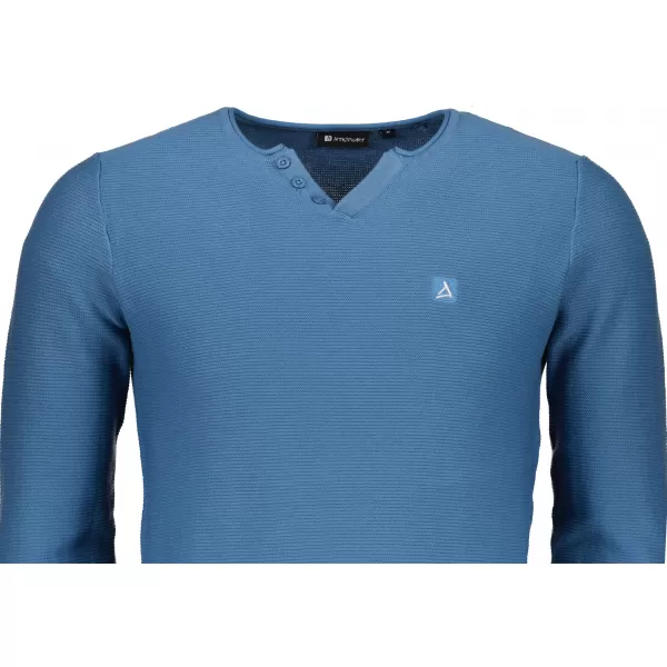  Pulover pentru bărbați ALTISPORT SWEK MPLU108 ALBASTRU 