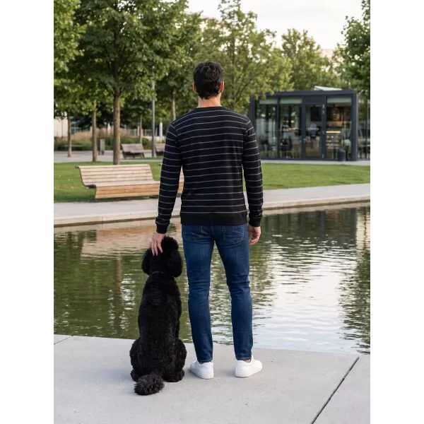  Tricou pentru bărbați ALTISPORT KIAFAT MTSU706 NEGRU 