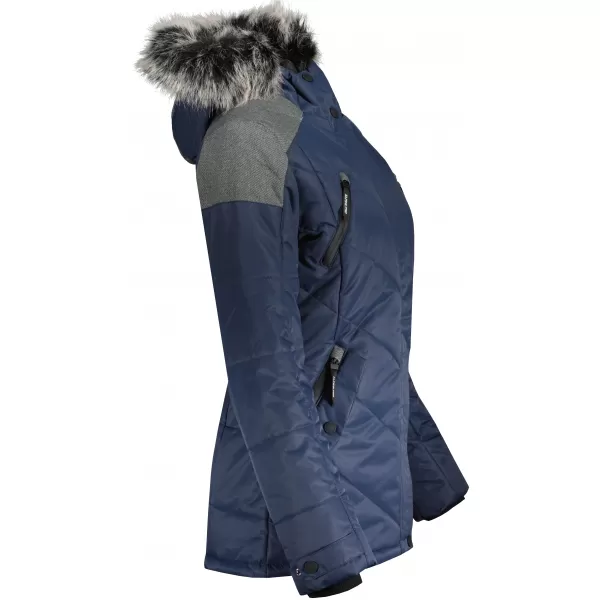  Jacheta de iarnă pentru femei ALPINE PRO ICYBA 7 LJCU456 ALBASTRU ÎNCHIS 