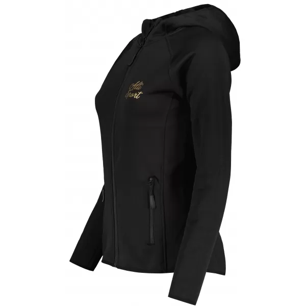  Hanorac premium pentru femei ALTISPORT ALW056418 NEGRU 