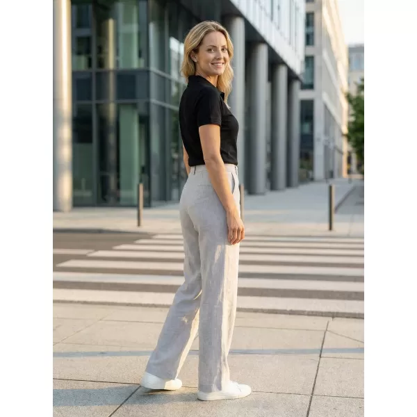  Tricou premium de damă cu guler ALTISPORT ALW002210 NEGRU ROZ 