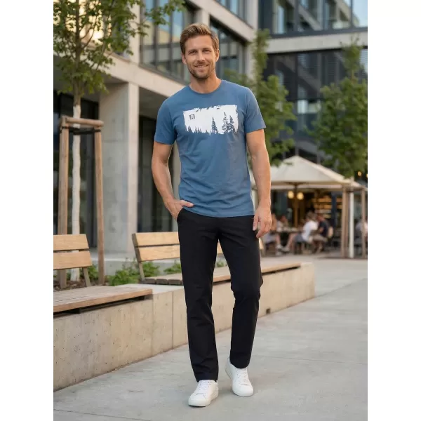  Pánské triko ALTISPORT CARRYOVER ALM111129 DENIM 