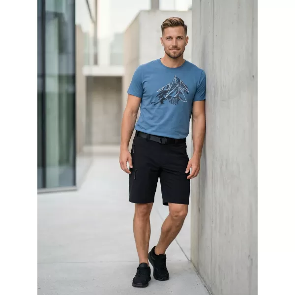  Pánské triko ALTISPORT CARRYOVER ALM115129 DENIM 