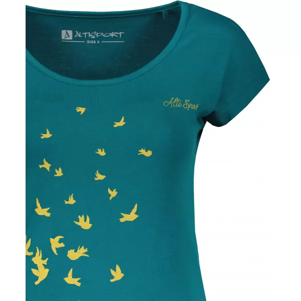  Tricou pentru femei ALTISPORT JEDRA LTSU841 KEROSENUL 