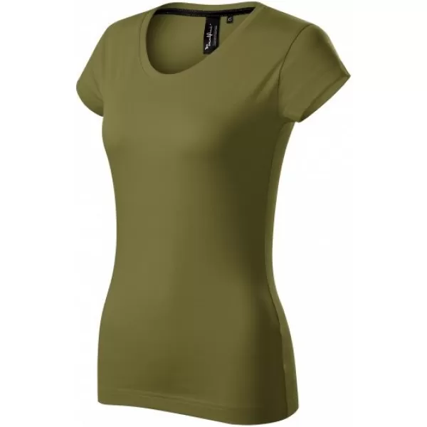  Tricou pentru femei MALFINI PREMIUM EXCLUSIVE 154 VERDE AVOCADO 