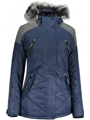 Jacheta de iarnă pentru femei ALPINE PRO ICYBA 7 LJCU456 ALBASTRU ÎNCHIS