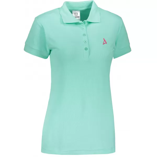  Tricou premium de damă cu guler ALTISPORT ALW002210 MENTĂ 