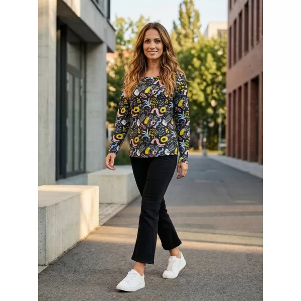  Tricou pentru femei ALTISPORT KORTA LTSU840 NEGRU 