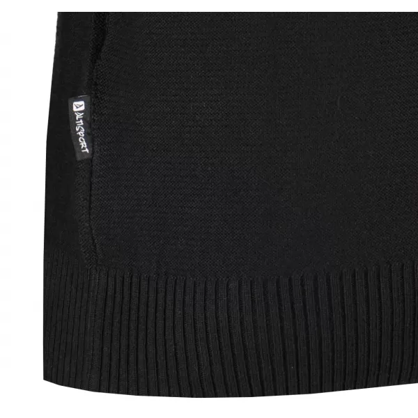  Pulover pentru bărbați ALTISPORT SWEK MPLU108 NEGRU 
