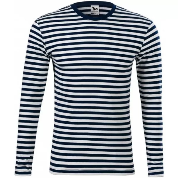  Tricou de damă cu mâneci lungi MALFINI SAILOR LS 807 ALBASTRU MARIN 
