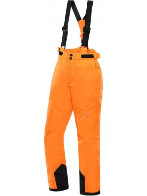 Pantaloni de schi pentru copii ALPINE PRO ANIKO 5 KPAU239 PORTOCALE