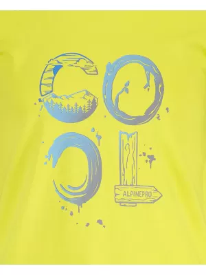 T -thirt ALPINE PRO GWAINO KTSU346 VERDE