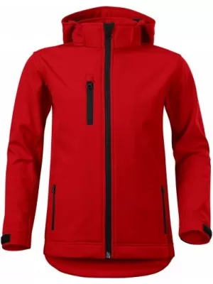 Jachetă softshell pentru copii MALFINI PERFORMANCE 535 ROŞU