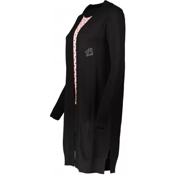  Cardigan de damă ALTISPORT KALISA LPLU104 NEGRU 
