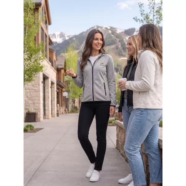  Hanorac premium pentru femei ALTISPORT ALW056418 EVIDENȚIERI GRI ÎNCHIS 