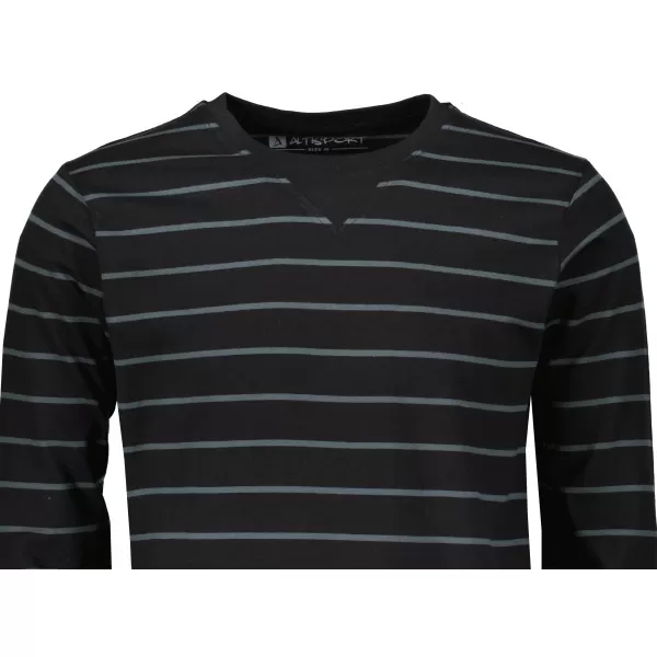  Tricou pentru bărbați ALTISPORT KIAFAT MTSU706 NEGRU 