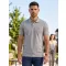 Tricou premium pentru bărbați cu guler ALTISPORT ALM002203 EVIDENȚIERI GRI ÎNCHIS