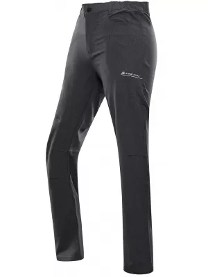 Pantaloni softshell pentru bărbați ALPINE PRO TIMER MPAU463 GRI ÎNCHIS
