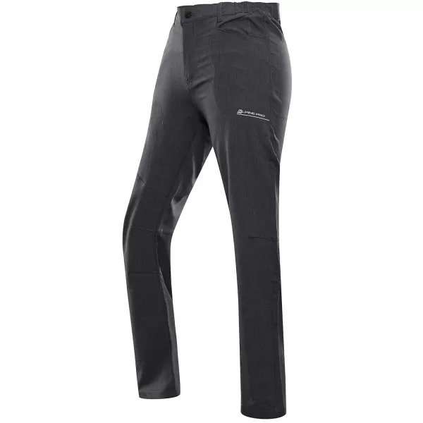  Pantaloni softshell pentru bărbați ALPINE PRO TIMER MPAU463 GRI ÎNCHIS 