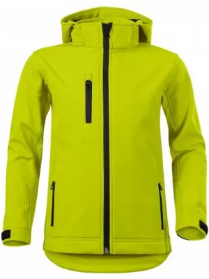 Jachetă softshell pentru copii MALFINI PERFORMANCE 535 LĂMÂIE VERDE