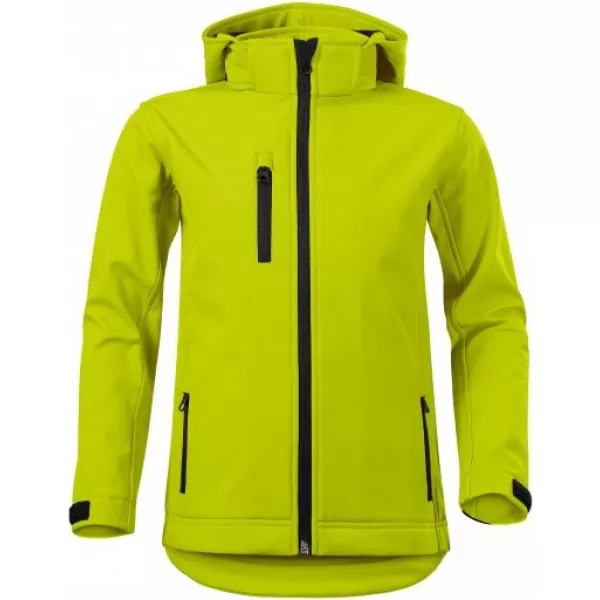  Jachetă softshell pentru copii MALFINI PERFORMANCE 535 LĂMÂIE VERDE 