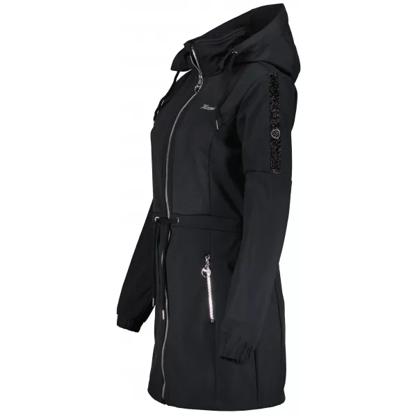  Palton softshell dama KIXMI MALAYA NEGRU 