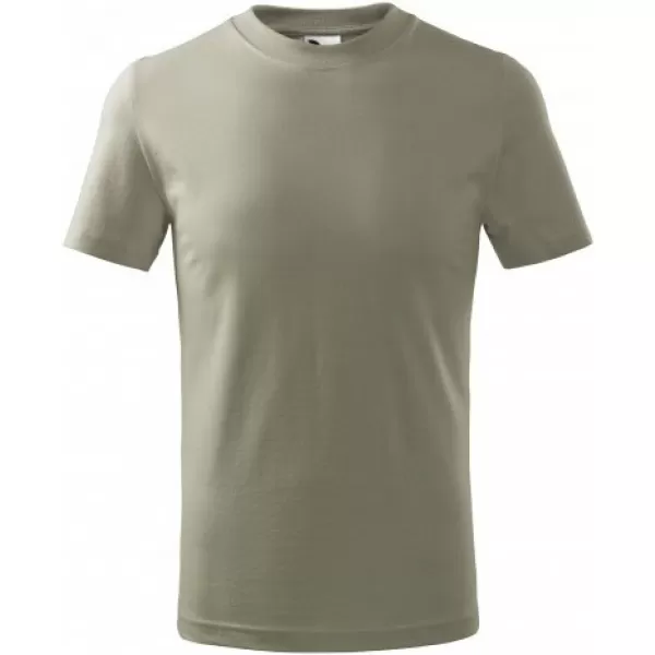  Tricou pentru copii MALFINI BASIC 138 KAKI DESCHIS 