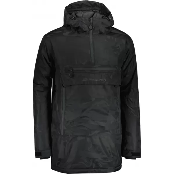  Geacă de iarnă pentru bărbați ALPINE PRO CLOC MJCU527 NEGRU/VERDE 