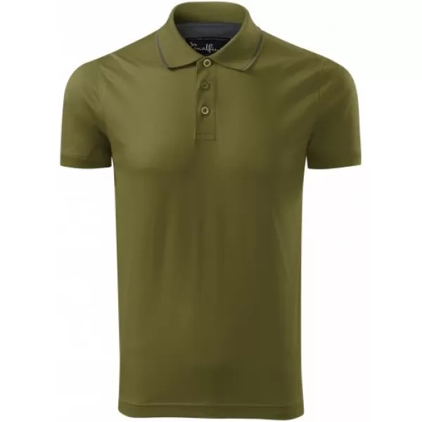  Tricou pentru bărbați cu guler MALFINI PREMIUM GRAND 259 VERDE AVOCADO 