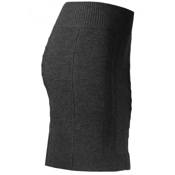 Fusta de dama KIXMI MEGGIE EVIDENȚIERI GRI ÎNCHIS 