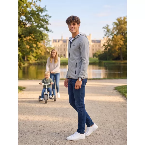 Hanorac premium pentru bărbați ALTISPORT ALM006417 EVIDENȚIERI GRI ÎNCHIS 