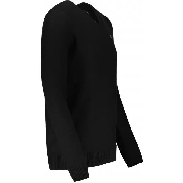  Pulover pentru bărbați ALTISPORT SWEK MPLU108 NEGRU 