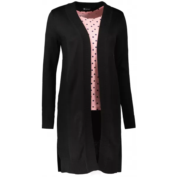  Cardigan de damă ALTISPORT KALISA LPLU104 NEGRU 