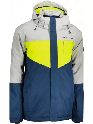 Geacă de schi pentru bărbați ALPINE PRO SARDAR 5 MJCU503 VERDE