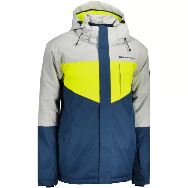  Geacă de schi pentru bărbați ALPINE PRO SARDAR 5 MJCU503 VERDE 