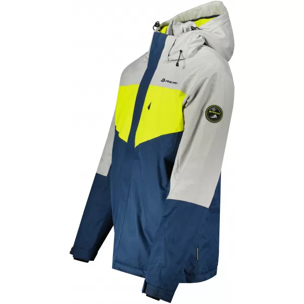  Geacă de schi pentru bărbați ALPINE PRO SARDAR 5 MJCU503 VERDE 