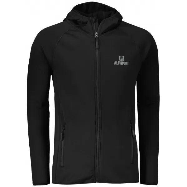  Hanorac premium pentru bărbați ALTISPORT ALM006417 NEGRU 