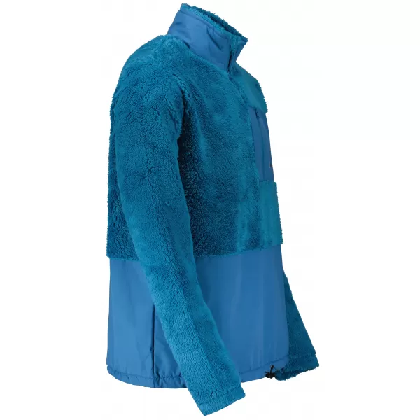  Hanorac pentru bărbați din fleece ALTISPORT HONOB MSWU307 ALBASTRU 