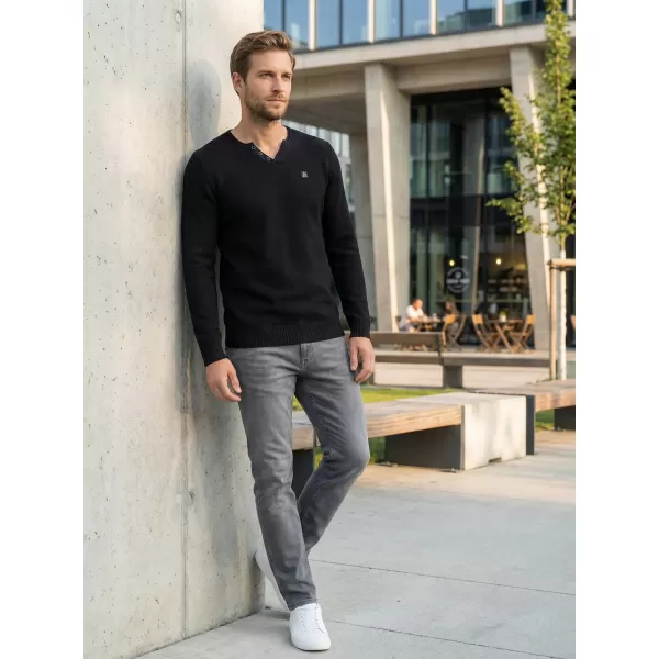  Pulover pentru bărbați ALTISPORT SWEK MPLU108 NEGRU 
