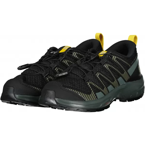  Pantofi pentru copii SALOMON XA PRO V8 J L41436100 NEGRU/GRI/GALBEN 